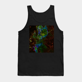 Black Panther Art - Glowing Edges 75 Tank Top